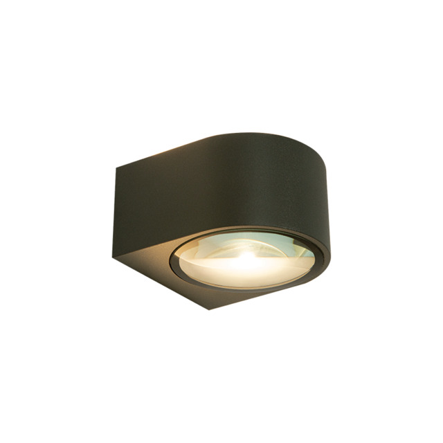 Orisca Outdoor Up Down Wall Lamp Graphite LED 3000K IP54 - image 1