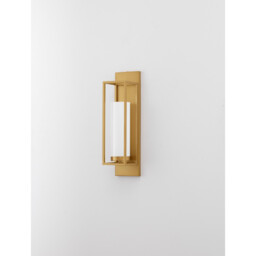 Juliet Candle Wall Lamp Gold, Opal E14 1x12W - thumbnail 3