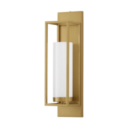 Juliet Candle Wall Lamp Gold, Opal E14 1x12W - thumbnail 1