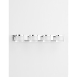 Sabia 4 Light Bathroom Wall Lamp Chrome Aluminium LED 20W 1906Lm 3000K IP44 - thumbnail 5