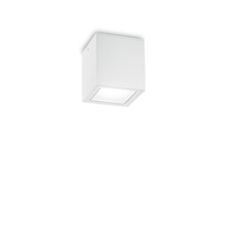 Techo Outdoor Surface Mounted Downlight White IP54, GU10 - thumbnail 1