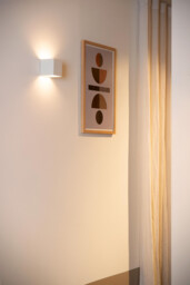 Lucide VERTIGO - PIR Wall light Outdoor - LED Dim. - 1x6W 2700K - IP54 - With magnetic mounting system - White - thumbnail 5