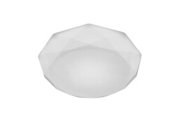 Diamante Flush Ceiling 21W LED 3000K, 2100lm, White Acrylic - thumbnail 1
