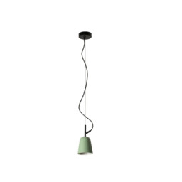 Studio 11cm Dome Pendant Ceiling Light Matt Green