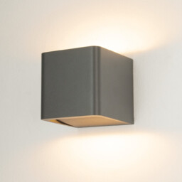 Zambelis Outdoor Up Down Wall Lamp Graphite LED 3000K IP65 13W - thumbnail 1