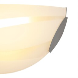 Wall Lamp, 1 x 12W LED, 3000K, 780lm, Polished Chrome, White - thumbnail 5