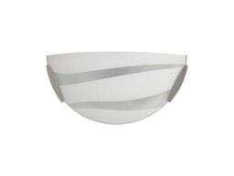 Wall Lamp, 1 x 12W LED, 3000K, 780lm, Polished Chrome, White - thumbnail 3