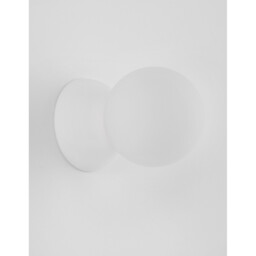 Zero Wall Lamp White Gypsum, Opal Glass LED G9 - thumbnail 5