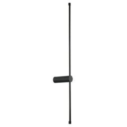Struga 100cm Integrated Led Wall Lamp Black Matt LED 3000K 20W - thumbnail 1
