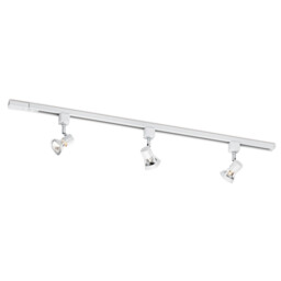 Mains 3 Light Voltage Track Pack White, GU10