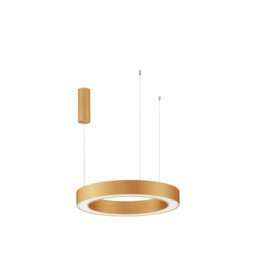 Morbido Integrated LED Pendant Ceiling Light Brass Gold Aluminium LED 50W 2733Lm 2700K - 4000K + Remote Control - thumbnail 2