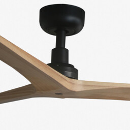 Klim Medium Smart Ceiling Fan Black, Pine Blades - thumbnail 3