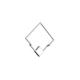 Boutique Square Wall Lamp, Dimmable, 25W LED, 3000K, 1370lm, White, 3yrs Warranty