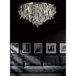Mios Table Lamp 3 Light G4 Polished Chrome/Crystal - thumbnail 5