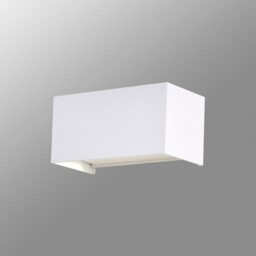 Davos Rectangle Wall Lamp Dimmable, 4 x 6W LED, 2700K, 2200lm, IP54, White, 3yrs Warranty - thumbnail 2