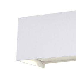 Davos Rectangle Wall Lamp Dimmable, 4 x 6W LED, 2700K, 2200lm, IP54, White, 3yrs Warranty - thumbnail 3