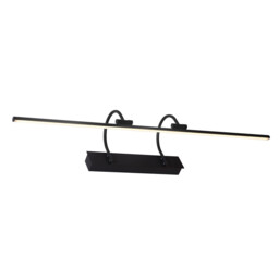 Paracuru 90cm Wall Lamp/Picture Light, 18W, 3000K, 1257lm, Sand Black, 3yrs Warranty