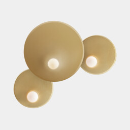 Trip 54cm Integrated LED Wall Lamp Matte Gold E14 27W - thumbnail 1