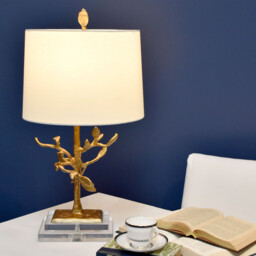 Audubon Park 1 Light Table Lamp Gold, E27 - thumbnail 2
