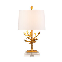 Audubon Park 1 Light Table Lamp Gold, E27 - thumbnail 1