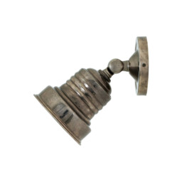 Sucre Antique Industrial Spot Light, Antique Silver - thumbnail 3