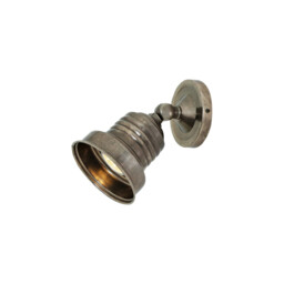 Sucre Antique Industrial Spot Light, Antique Silver - thumbnail 2