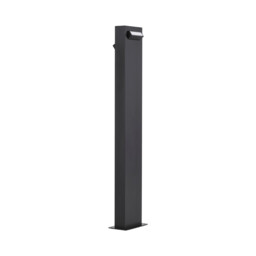Zelda Outdoor Bollard Black Aluminium, LED 9W 571Lm 3000K IP65