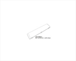 Knightsbridge 230V IP65 IK08 2ft Selectable 14W/26W CCT Adjustable ST Emergency Non-Corrosive - TORCWST2 - thumbnail 2