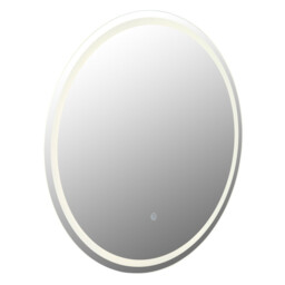 Rivas 75cm Illuminated Bathroom Mirror LED Dimmable 4000K Touch Dimmer - thumbnail 1