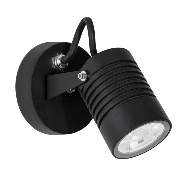 Fend Outdoor Display Light Black Aluminium, Glass LED 10W 742Lm 3000K IP65 - image 1