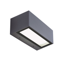 Miziya Outdoor Wall Down Lamp Dark Grey LED 3000K IP65