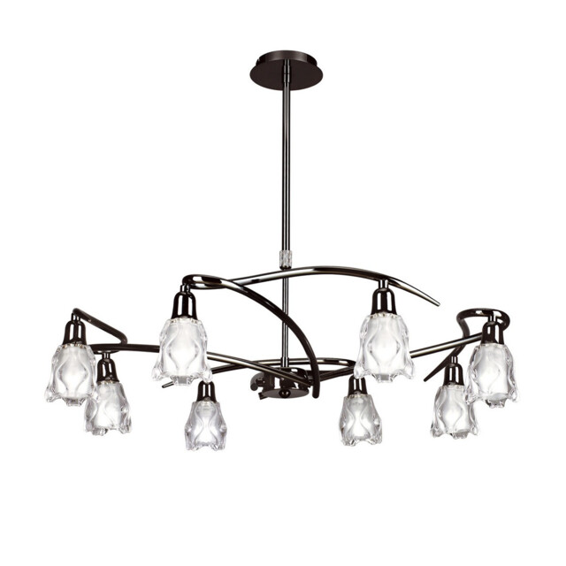 Amel Telescopic 8 Light L1/SGU10, Black Chrome - image 1