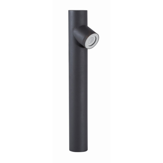 Ramo Outdoor Bollard Dark Grey Aluminium Glass LED GU10 1x7W IP65 - image 1