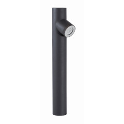 Ramo Outdoor Bollard Dark Grey Aluminium Glass LED GU10 1x7W IP65