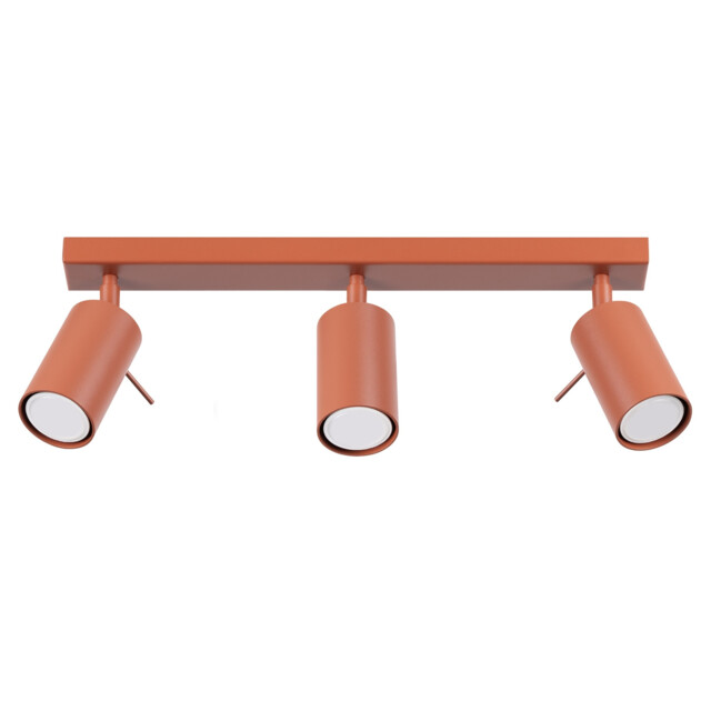 Ring Modern Spotlight Bar 3 Light Red Ochra - image 1