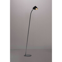 Capuccina 1 Light Floor Lamp, 8.5W LED, 3000K, 600lm, Black, 3yrs Warranty - thumbnail 2
