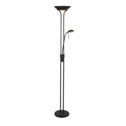 LED Mother & Child Floor Lamp Matt Black 3000K