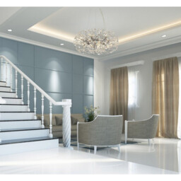 Salisbury 3 Light G9 Telescopic Light With French Gold And Crystal Shade - thumbnail 5