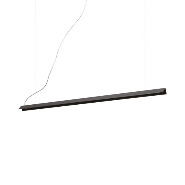 V-Line Integrated Led Pendant Ceiling Light Black 3000K - image 1