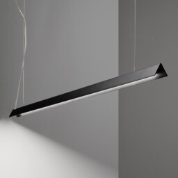 V-Line Integrated Led Pendant Ceiling Light Black 3000K - thumbnail 2
