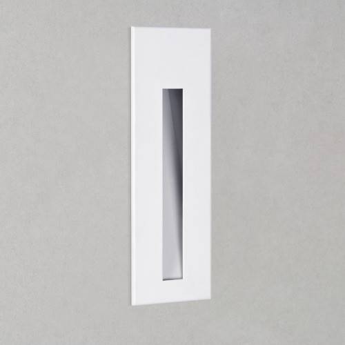 Borgo LED Recessed Marker Wall Light Matt White