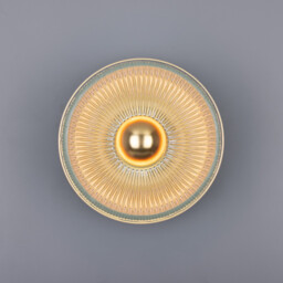 Eclipse Wall Light, Satin Brass - thumbnail 3