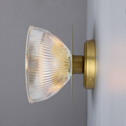 Eclipse Wall Light, Satin Brass - thumbnail 2