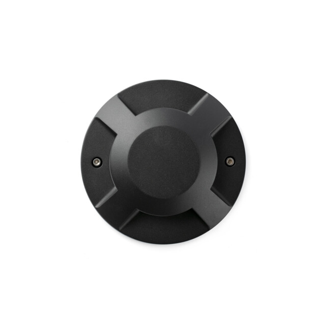 Loth Outdoor LED Recessed Ground Light Black 4x 3W 3000K IP67 - image 1