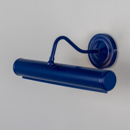 Elle Coloured Picture Light 35.5cm, Sapphire Blue - thumbnail 1
