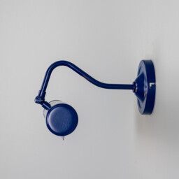 Elle Coloured Picture Light 35.5cm, Sapphire Blue - thumbnail 3
