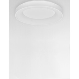 Rando Thin 60cm Integrated LED Semi Flush Light Sandy White Aluminium LED 50W 3250Lm 3000K - thumbnail 3
