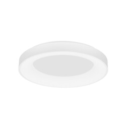 Rando Thin 60cm Integrated LED Semi Flush Light Sandy White Aluminium LED 50W 3250Lm 3000K - thumbnail 1