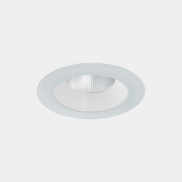 Dako 18cm Outdoor Recessed Downlight White LED 20W 3000K IP66 On-Off
