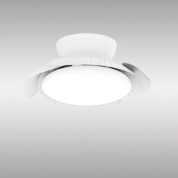 Aloha 45W LED Dimmable Ceiling Light With Built-In 30W DC Reversible Fan, White, 3500lm, 5yrs Warranty - thumbnail 2